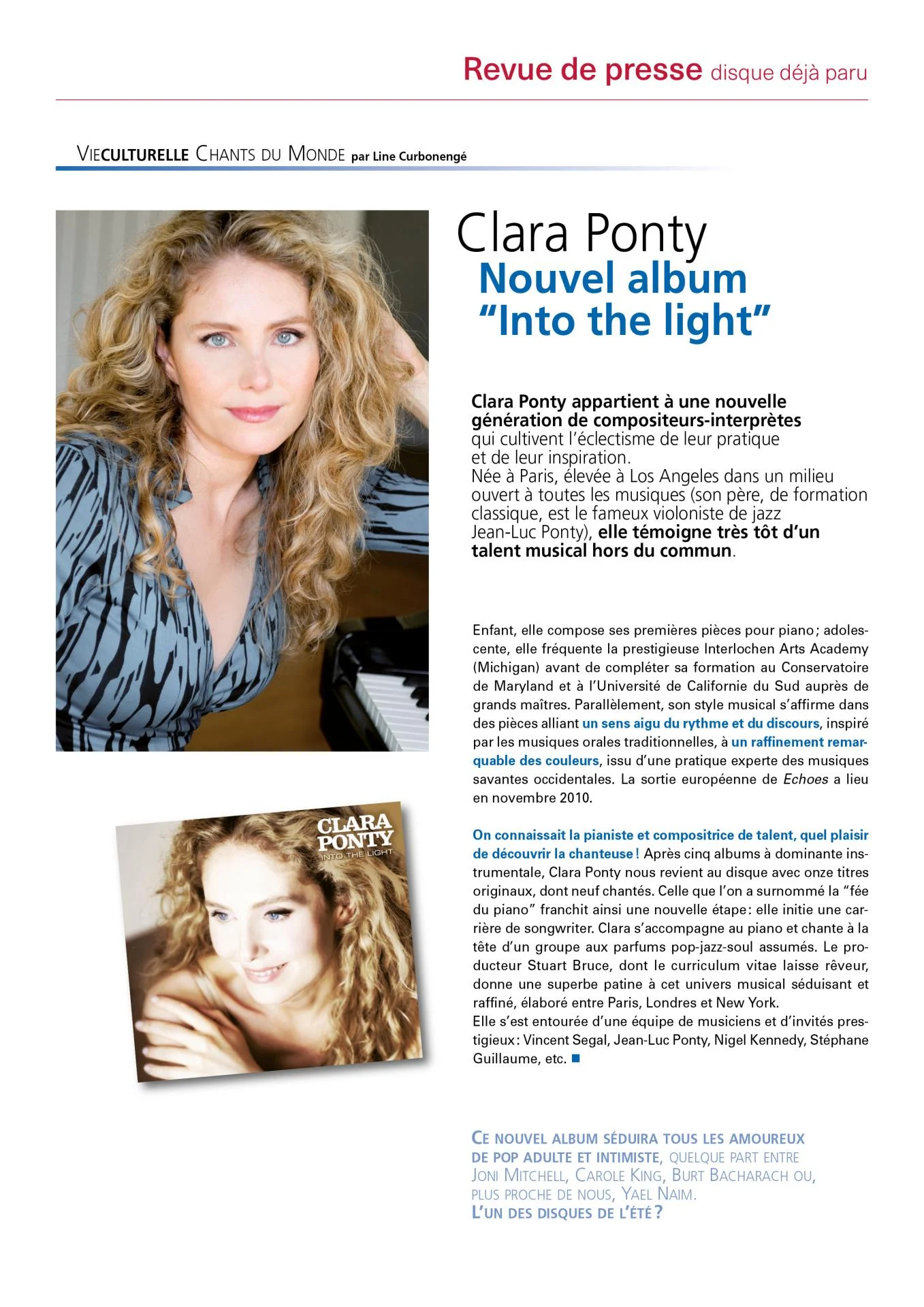 Presentation clara ponty